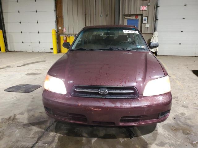 Photo 5 from auction – 2000 SUBARU LEGACY L with VIN 4S3BE635XY7217756