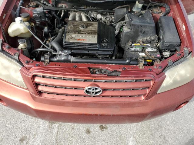 Photo 12 from auction – 2001 TOYOTA HIGHLANDER with VIN JTEGF21A010019189
