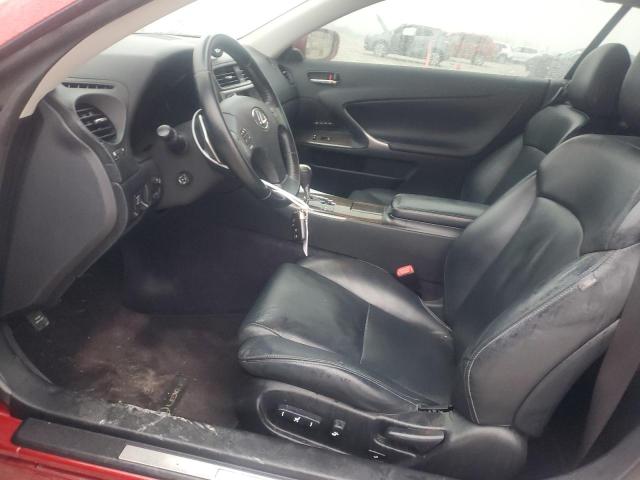 Photo 7 from auction – 2010 LEXUS IS 250 with VIN JTHFF2C21A2510010