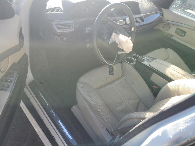 Photo 8 from auction – 2007 BMW 750 with VIN WBAHN83567DT72176