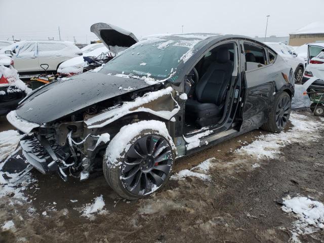 TESLA MODEL Y 2021 with VIN 5YJYGDEF3MF076158 - Photo from auction