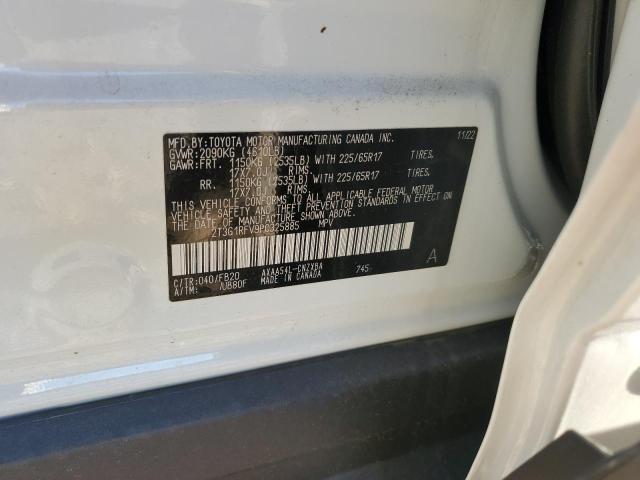 Photo 14 from auction – 2023 TOYOTA RAV4 LE with VIN 2T3G1RFV9PC325885