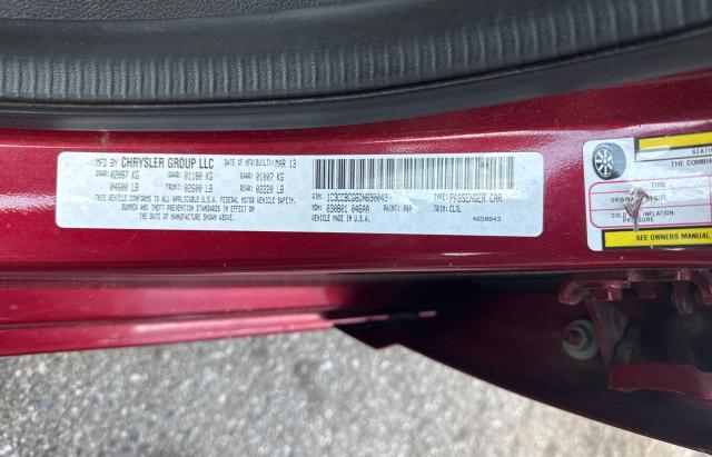 Photo 10 from auction – 2013 CHRYSLER 200 LIMITE with VIN 1C3CCBCG6DN690049