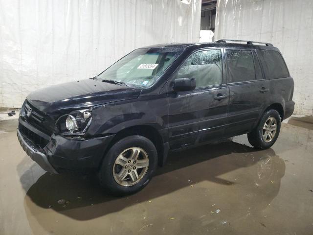 HONDA PILOT EXL 2005 with VIN 5FNYF18565B033052 - Photo from auction