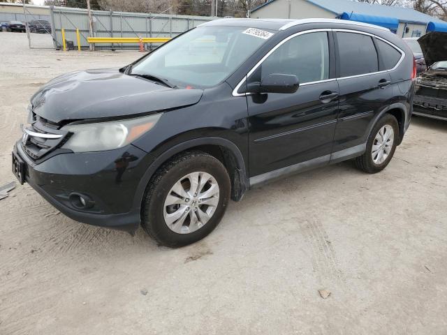 HONDA CR-V EXL 2014 with VIN 2HKRM4H76EH687967 - Photo from auction