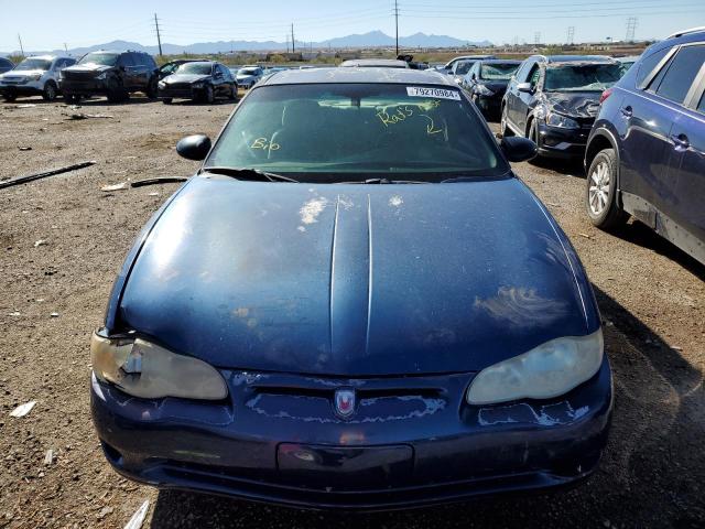 Photo 5 from auction – 2004 CHEVROLET MONTE CARL with VIN 2G1WW12E149389050