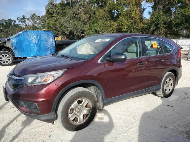 HONDA CR-V LX 2015 with VIN 5J6RM4H39FL042282 - Photo from auction