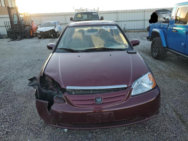 Photo 5 from auction – 2003 HONDA CIVIC EX with VIN 2HGES26863H523601