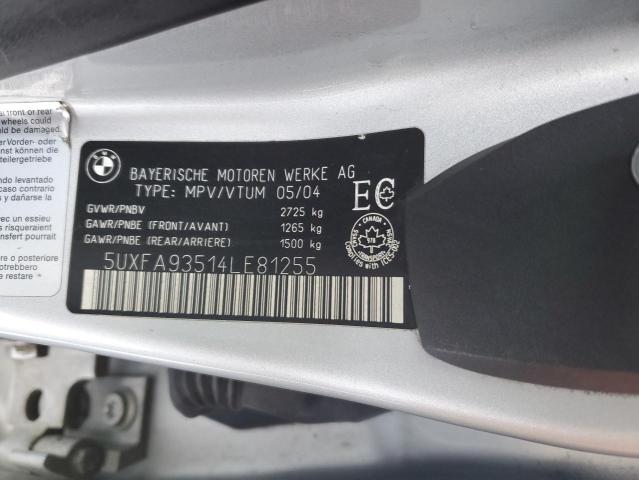 Photo 14 from auction – 2004 BMW X5 4.8IS with VIN 5UXFA93514LE81255