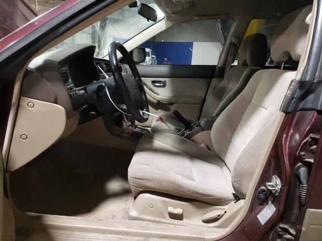 Photo 7 from auction – 2000 SUBARU LEGACY OUT with VIN 4S3BH6656Y7640630
