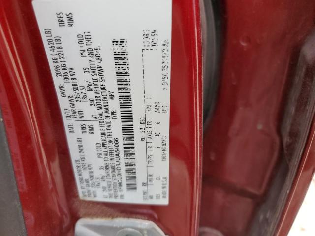 Photo 14 from auction – 2018 FORD ESCAPE SEL with VIN 1FMCU0HD3JUA54066