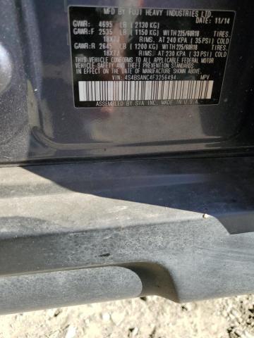 Photo 14 from auction – 2015 SUBARU OUTBACK 2. with VIN 4S4BSANC4F3256494