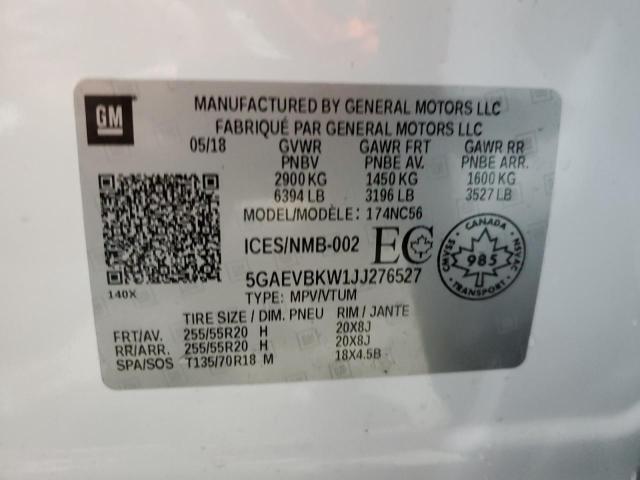 Photo 14 from auction – 2018 BUICK ENCLAVE PR with VIN 5GAEVBKW1JJ276527