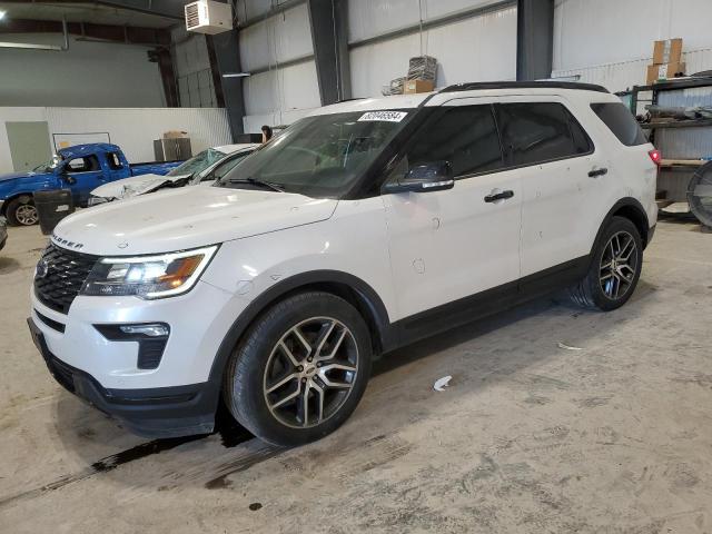 FORD EXPLORER S 2018 with VIN 1FM5K8GT4JGB37719 - Photo from auction