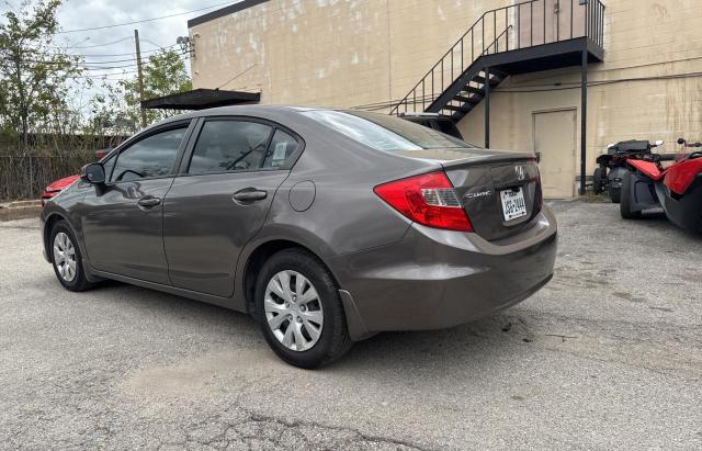 Photo 3 from auction – 2012 HONDA CIVIC LX with VIN 2HGFB2F57CH539459