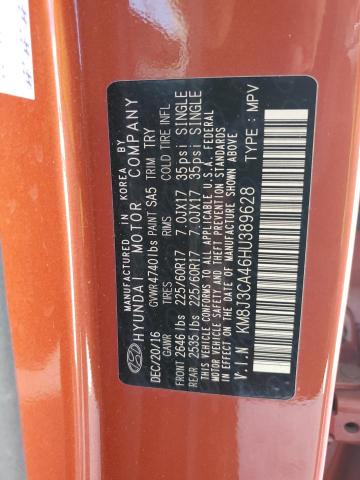 Photo 14 from auction – 2017 HYUNDAI TUCSON LIM with VIN KM8J3CA46HU389628