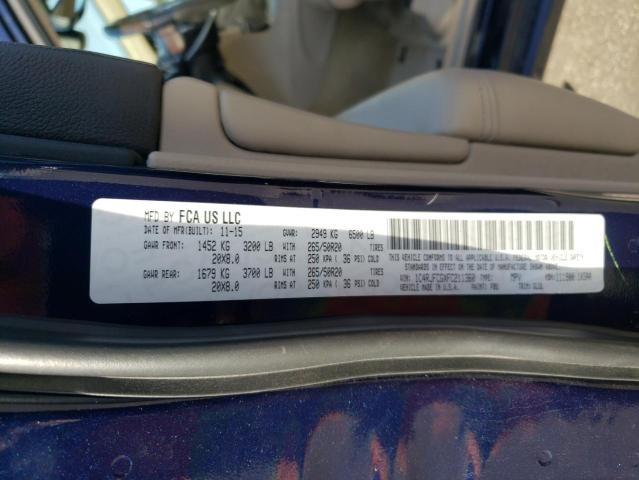 Photo 14 from auction – 2015 JEEP G.CHER 4D with VIN 1C4RJFCGXFC211360