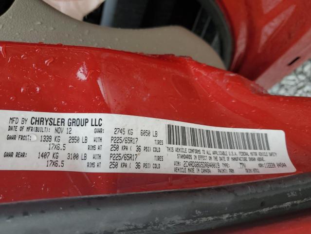 Photo 14 from auction – 2013 DODGE GRAND CARA with VIN 2C4RDGBG5DR640019