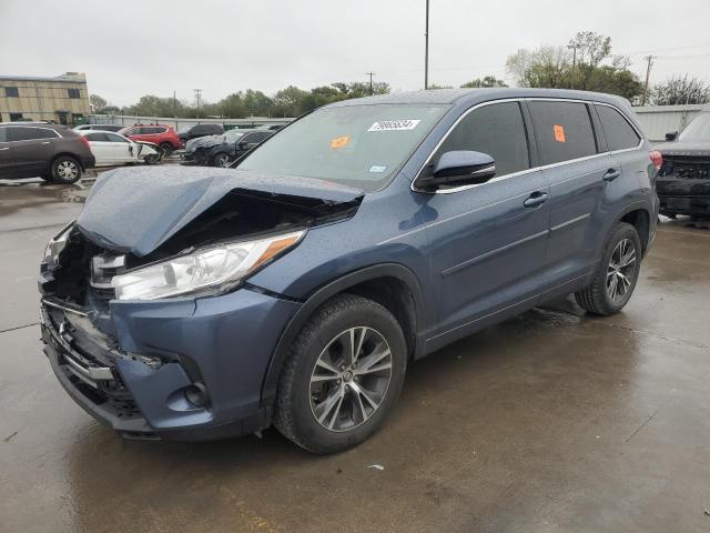 TOYOTA HIGHLANDER 2018 with VIN 5TDZARFH6JS034058 - Photo from auction