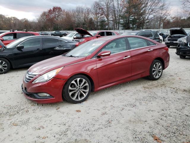 HYUNDAI SONATA SE 2014 with VIN 5NPEC4AB3EH868427 - Photo from auction