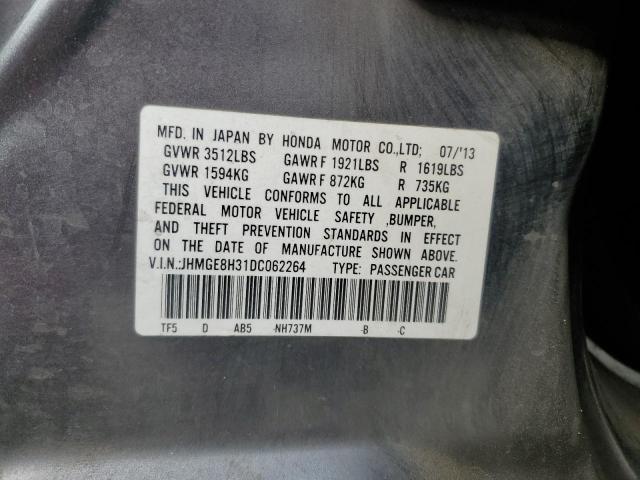 Photo 14 from auction – 2013 HONDA FIT with VIN JHMGE8H31DC062264