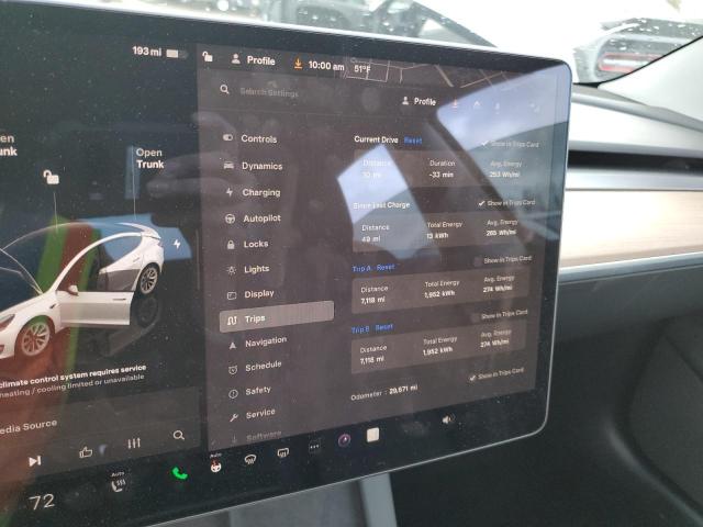 Photo 9 from auction – 2022 TESLA MODEL 3 with VIN 5YJ3E1EB6NF210285