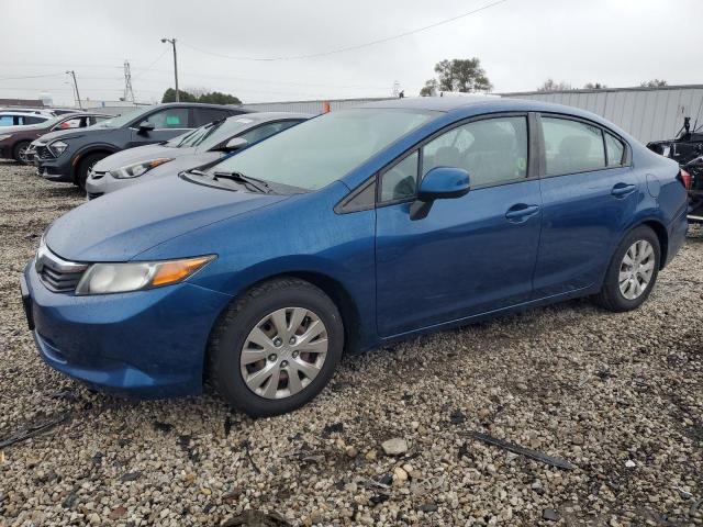 HONDA CIVIC LX 2012 with VIN 19XFB2F51CE043101 - Photo from auction