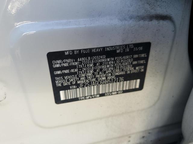 Photo 14 from auction – 2017 SUBARU FORESTER 2 with VIN JF2SJAGC6HH512176