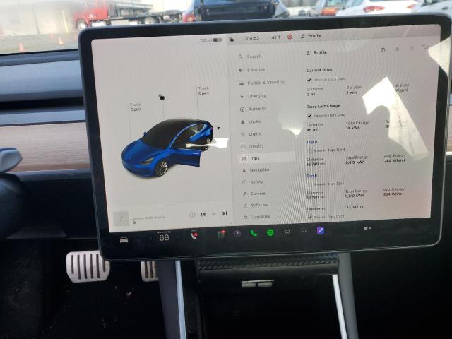 Photo 9 from auction – 2020 TESLA MODEL 3 with VIN 5YJ3E1EB2LF716838