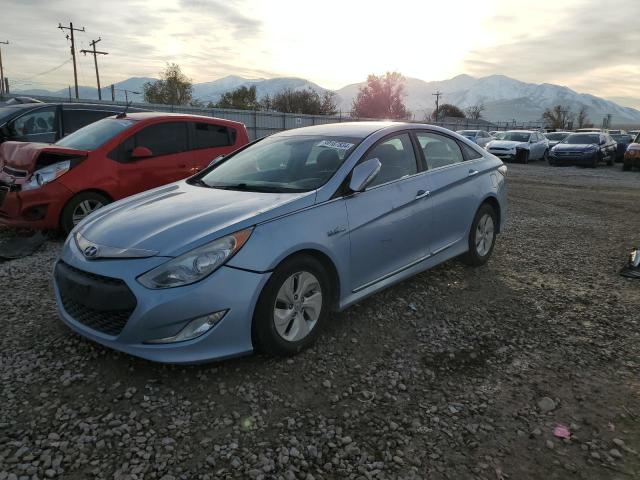 HYUNDAI SONATA HYB 2014 with VIN KMHEC4A42EA118148 - Photo from auction