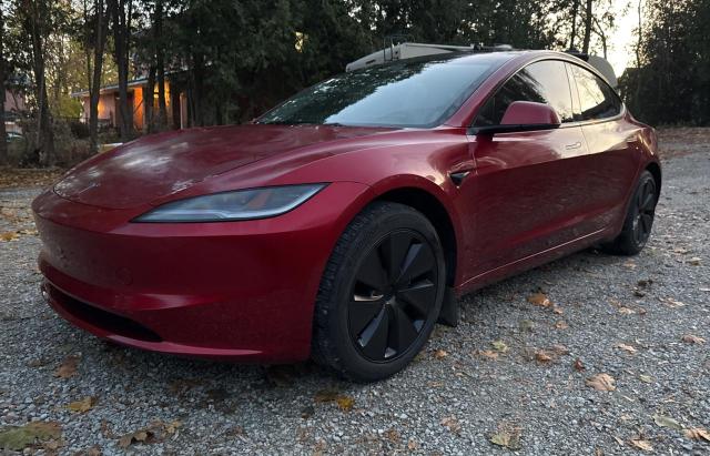 Photo 2 from auction – 2024 TESLA MODEL 3 with VIN LRW3E7EB9RC105985