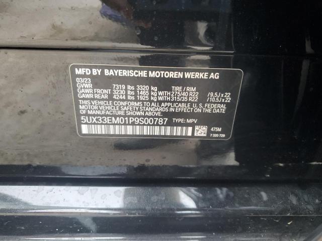 Photo 14 from auction – 2023 BMW X7 M60I with VIN 5UX33EM01P9S00787