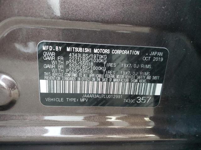 Photo 14 from auction – 2020 MITSUBISHI OUTLANDER with VIN JA4AR3AU7LU012991
