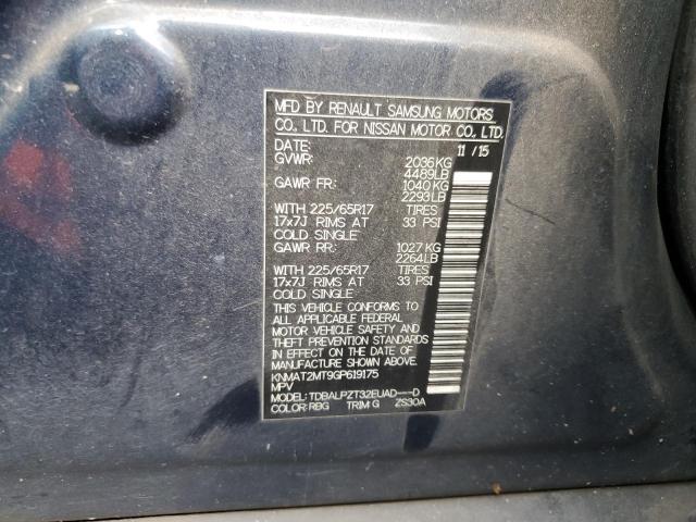Foto 14 de la subasta – 2016 NISSAN ROGUE S con VIN KNMAT2MT9GP619175