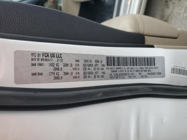 Photo 14 from auction – 2019 DODGE DURANGO CI with VIN 1C4RDJEG4KC690716
