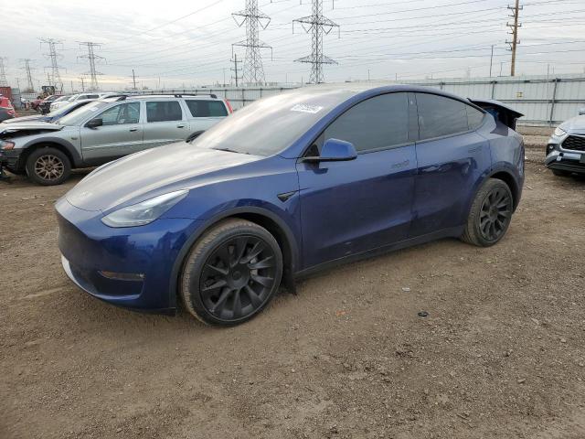 TESLA MODEL Y 2022 with VIN 7SAYGAEEXNF533803 - Photo from auction