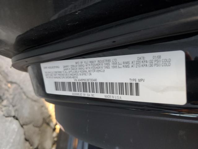 Photo 14 from auction – 2008 SUBARU OUTBACK with VIN 4S4BP60C887353490