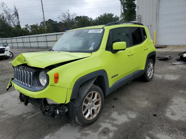 JEEP RENEGADE L 2017 with VIN ZACCJBBB5HPF02318 - Photo from auction