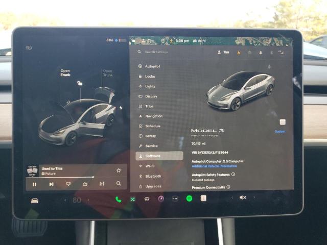 Photo 9 from auction – 2018 TESLA MODEL 3 with VIN 5YJ3E1EA3JF157644