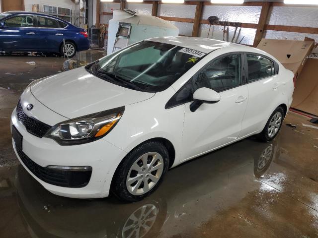 KIA RIO LX 2017 with VIN KNADM4A39H6006388 - Photo from auction