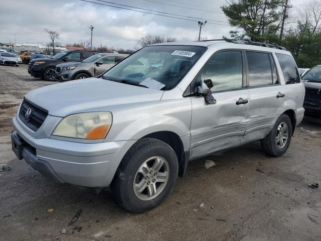 HONDA PILOT EXL 2004 with VIN 2HKYF18554H501689 - Photo from auction