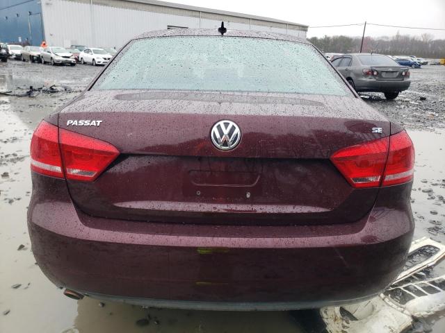 Photo 6 from auction – 2013 VOLKSWAGEN PASSAT SE with VIN 1VWBP7A33DC106966