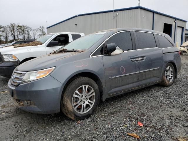 HONDA ODYSSEY EX 2013 with VIN 5FNRL5H69DB059267 - Photo from auction
