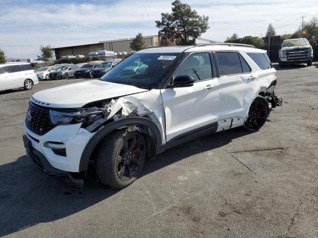 FORD EXPLORER S 2022 with VIN 1FM5K8GC4NGA35987 - Photo from auction