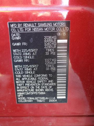 Zdjęcie 14 z aukcji – 2015 NISSAN ROGUE S z VIN KNMAT2MT5FP575884