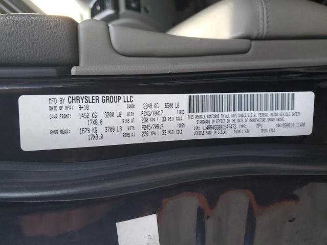 Photo 14 from auction – 2011 JEEP GRAND CHER with VIN 1J4RR4GG8BC547472