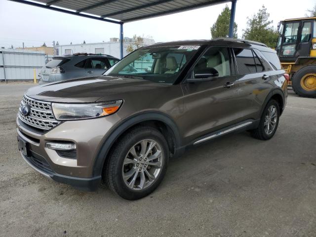 FORD EXPLORER L 2021 with VIN 1FMSK8FH3MGB07616 - Photo from auction