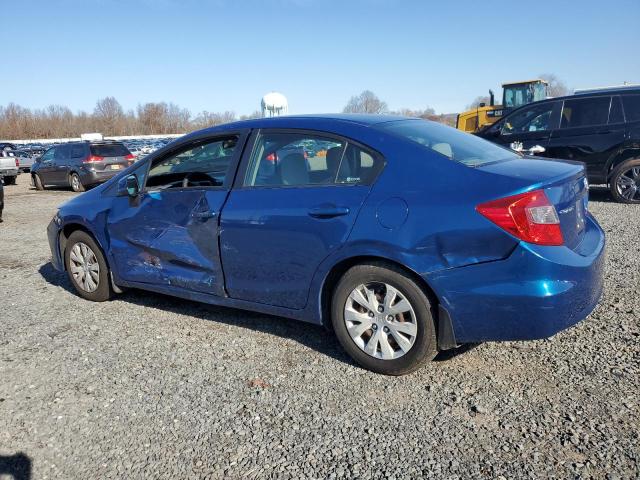 Photo 2 from auction – 2012 HONDA CIVIC LX with VIN 19XFB2F55CE315116