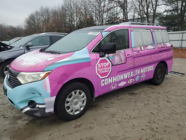 NISSAN QUEST S 2013 with VIN JN8AE2KP0D9068817 - Photo from auction