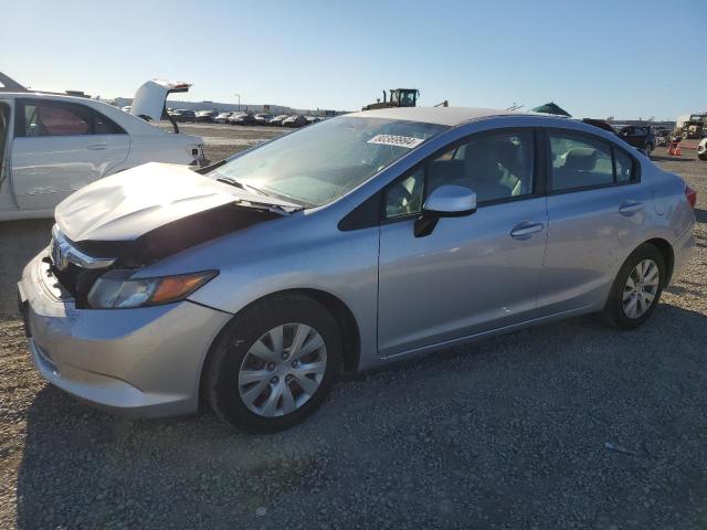 HONDA CIVIC LX 2012 with VIN 19XFB2F5XCE333045 - Photo from auction